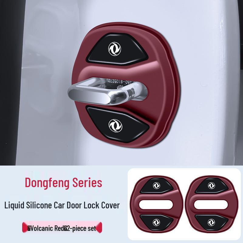 Fits Dongfeng Fengshen Yixuan MAX Door Lock Buckle Cover: Shock Absorber Sleeve for Haoji, Haohan, AX7, L7, E70