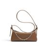 Spring 2024 Women's Genuine Leather Shoulder Crossbody Bag - Trendy Small Square Underarm Handbag