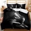 Handdraw Budha 3D Art Duvet Cover Set King Queen Double Full Twin Single Size Bed linen set