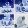 Plastic Fish Tank Ornament Pipe-Shaped Aquarium Hideout Cave Labyrinth Tunnel  Aquarium Decoration