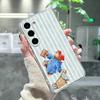Cute P-Paddington Bear Phone Case For Samsung Galaxy A91,80,73,72 ,71,53,52,32 ,31,22,21s,20,Transparent Case
