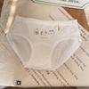 Female Summer New Type Sweet Lovely Jacquard Cotton Extension Antibacterial Crotch Triangle Briefs