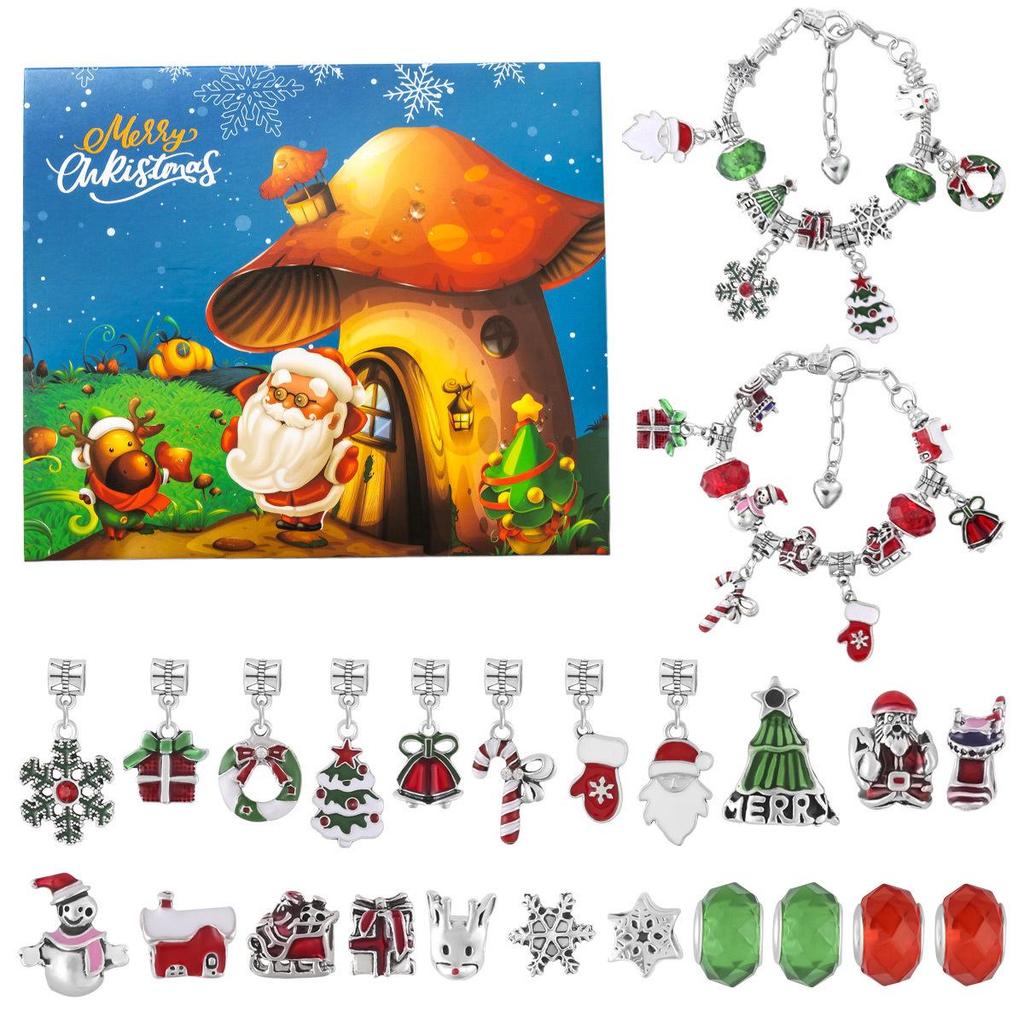 Advent Surprise Blind Box Set: DIY Creative Countdown Jewelry Christmas Gift