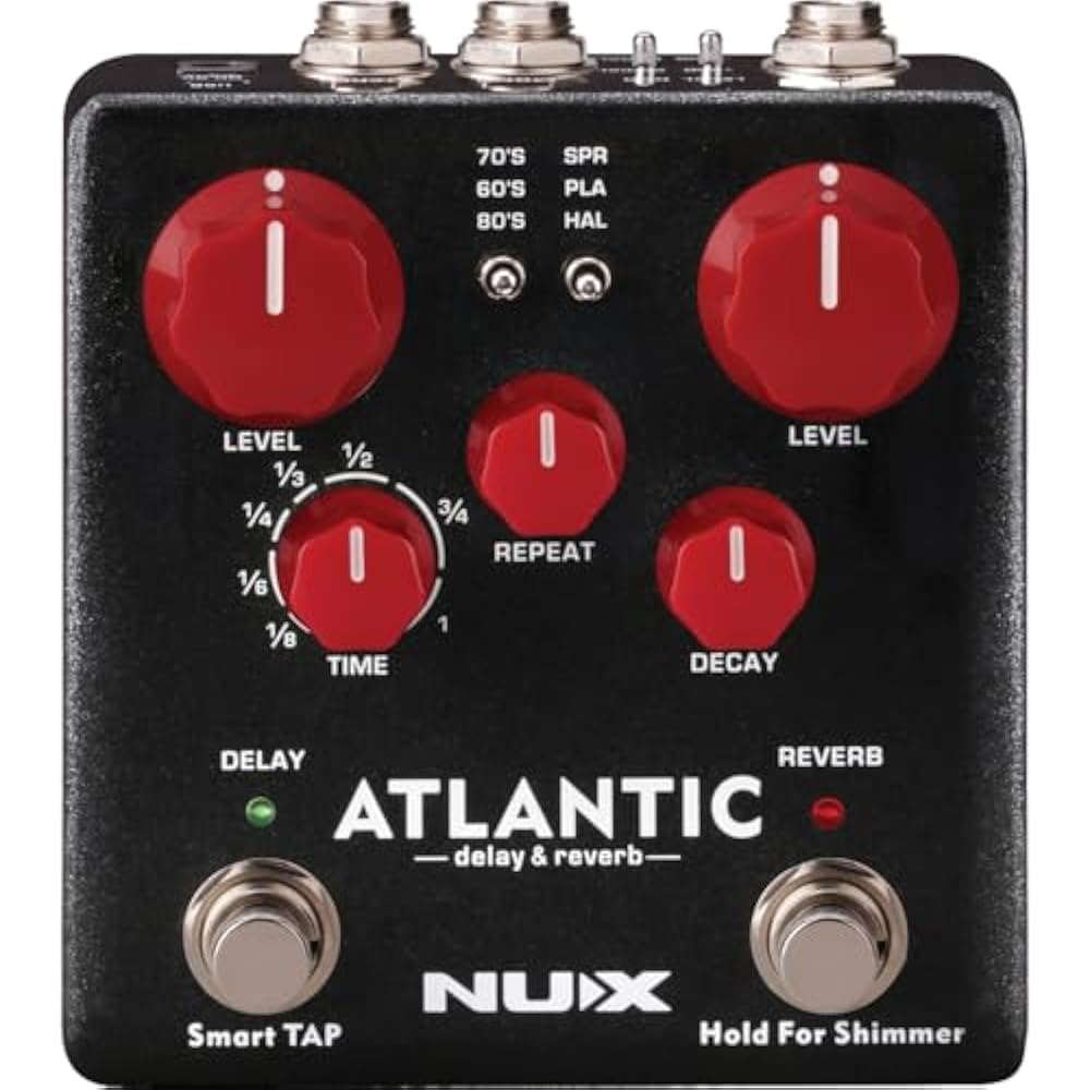 NUX Atlantic Delay & Reverb Guitar Effector