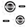 4Pcs 54mm 60mm Car Emblem Wheel Center Cover Stickers Hub Cap For Nissan Sylphy N7 Teana Qashqai Note J10 J11 Navara Juke Patrol