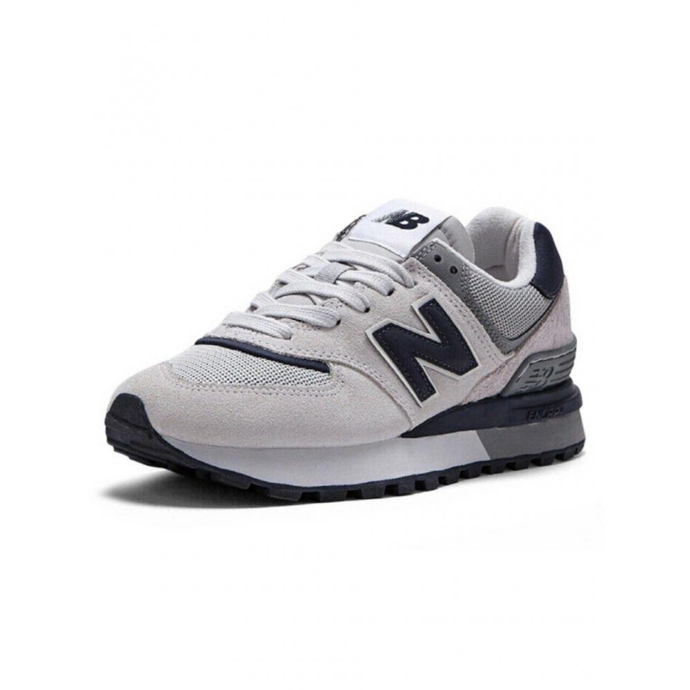 

NEWBALANCE Кроссовки New Balance 574 Бело-темно-синие U574LGHY