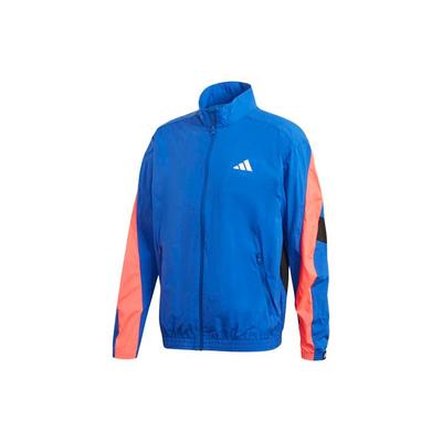 Urban Q3 TT Track Jacket With Contrasting Logo Panel Men Outerwear Blue FS4048