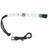 Portable Golf Beads Counter Durable Plastic Beaded Chain Scorekeeper for Golf Sports Accessories