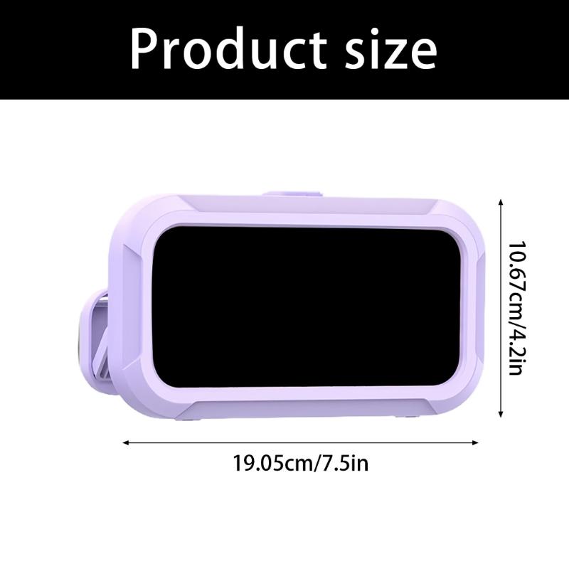 Wall Mount Shower Phone Holder Bath Phone Holder Kitchen Cellphone Stand Screen Touch Case Easy Installation