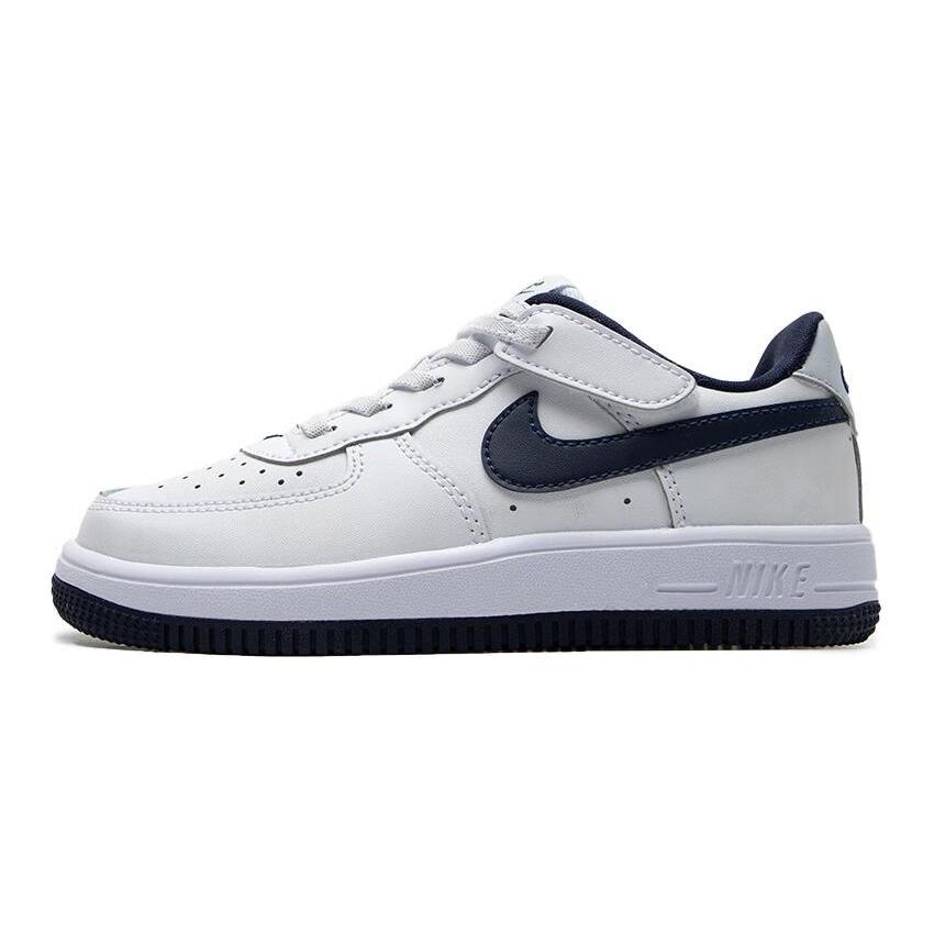 

New Nike Force 1 Low EasyOn PS White Midnight Navy FN0237-104 25