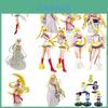 Figuras Autênticas de PVC da Sailor Moon Conjunto Completo Versão Q