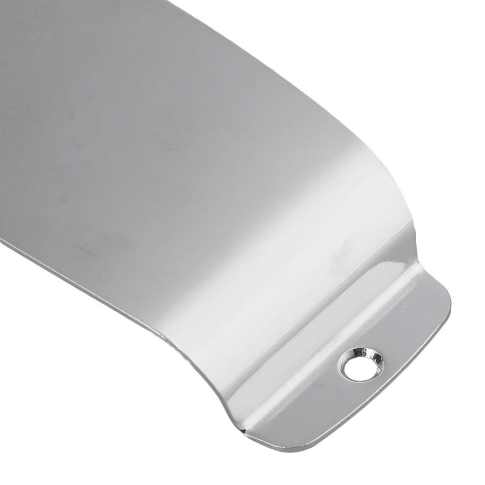Bass Pickup Cover Plate Durable Alloy Pickup Cover Protector with 2 Mounting Screws Bass