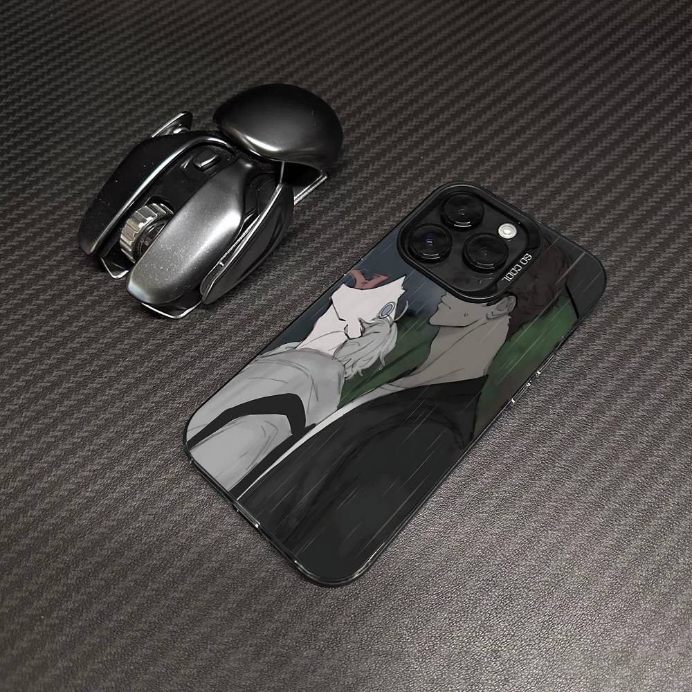 Nerd Project Bl Anime Phone Case For IPhone17 16 15 14 13 12 11 Pro Max Plus Color Matte Fundas