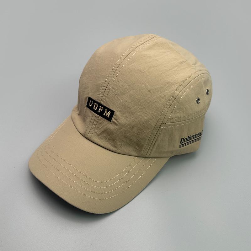 Quick-Drying Waterproof Embroidery Letter Baseball Hat Men'S And Women'S Outdoor Mountaineering Travel Breathable Cap