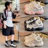 Boys Hollow Shoes 2025 Summer New Children's Soft-soled Sports Shoes Girls Breathable Summer Casual Shoes Tide