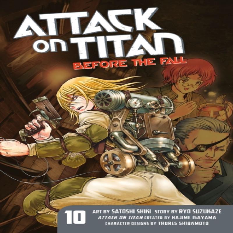 Attack On Titan Before The Fall 10 by Ryo Suzukaze Paperback Book 9781632363817