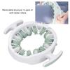 Manual Cellulite Massager Detachable Handle Adjustable Manual Ring Massager Roller for Home Yoga