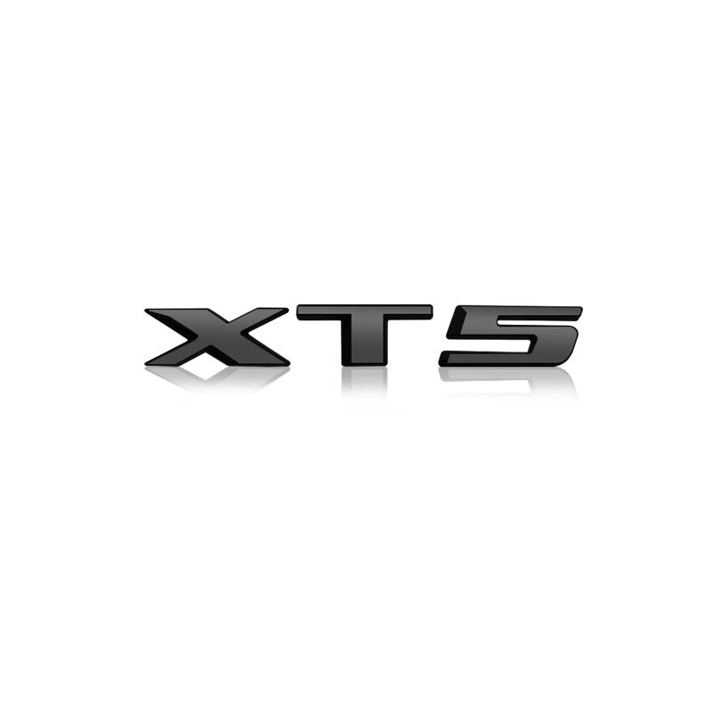 Bright Black Metal Car Rear Trunk Emblem Badge For Cadillac CT4 CT5 CT6 XT4 XT5 XT6 CTS XTS ATS SRX SRX4 ATSL AWD 25T 28T 40T Cnkym77