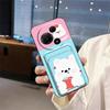 Custodia per telefono alla moda resistente allo sporco per TCL 60 NxtPaper Avvolgimento completo Cartone animato Impermeabile Durevole Grafite Cover Posteriore