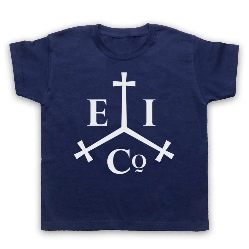 

East India Company Logo Historic Trade Group Kids Childs T-Shirt 2XL