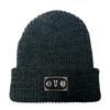 EIGHTVOLUME Ev Label Knit Beanie (Olive)