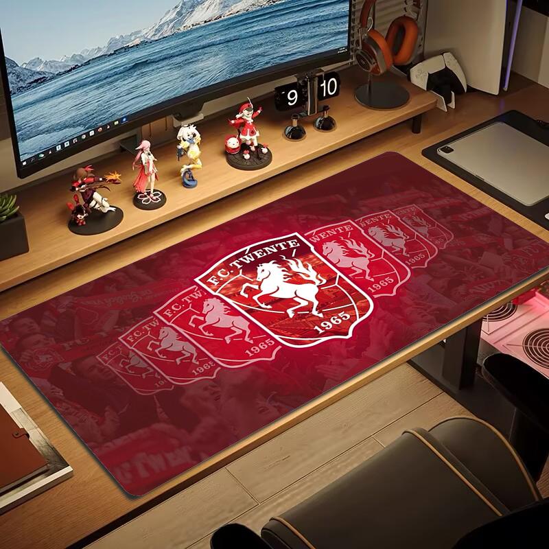 Twente FC Mouse Pad Large Gaming Table Cushion Non-slip Laptop Tablet Big Mousepad XXL Mat Mini PC Playmat With Lock edge_xia