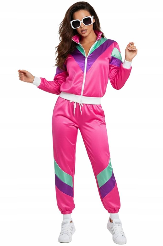 80s Tracksuit Outfit Retro Tracksuit Costume Disco Sweatshirt Vintage S