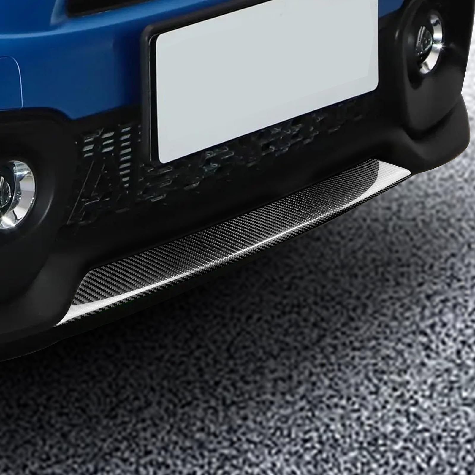 

AIRSPEED Carbon Fiber Exterior Custom Accessories for Abarth and 695 Customizable Bumper Fog Light Decorative Strips for a Includes Tape for Stain