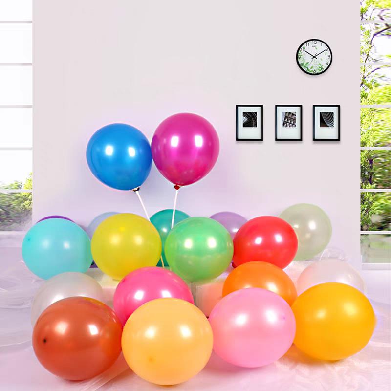 100PCS Wedding Decoration Balloon Anniversary Valentine's Day Proposal Wedding DIY Ornament Balloons Birthday Party Supplies