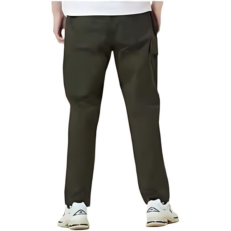 New Balance Knitted Sweatpants Men's Army Green Moderate Cargo Pants AMP13396-ECL