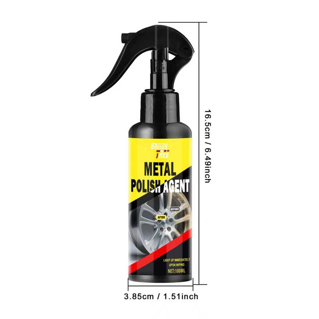 [Vibrant Spray Can] Durable Protectant | Automotive Hub Care Spray- Long-Term Protection for Wheels, Metal & Paint Surfaces, Ide
