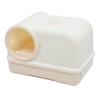 Cat Litter Box Spill Proof Odor Resistant Corridor Design Enclosed Kitty Litter Box Cat Toilet for
