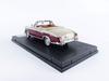 VITESSE 220 SE Cabriolet 1958 Light Mercedes-Benz Ivory/Red