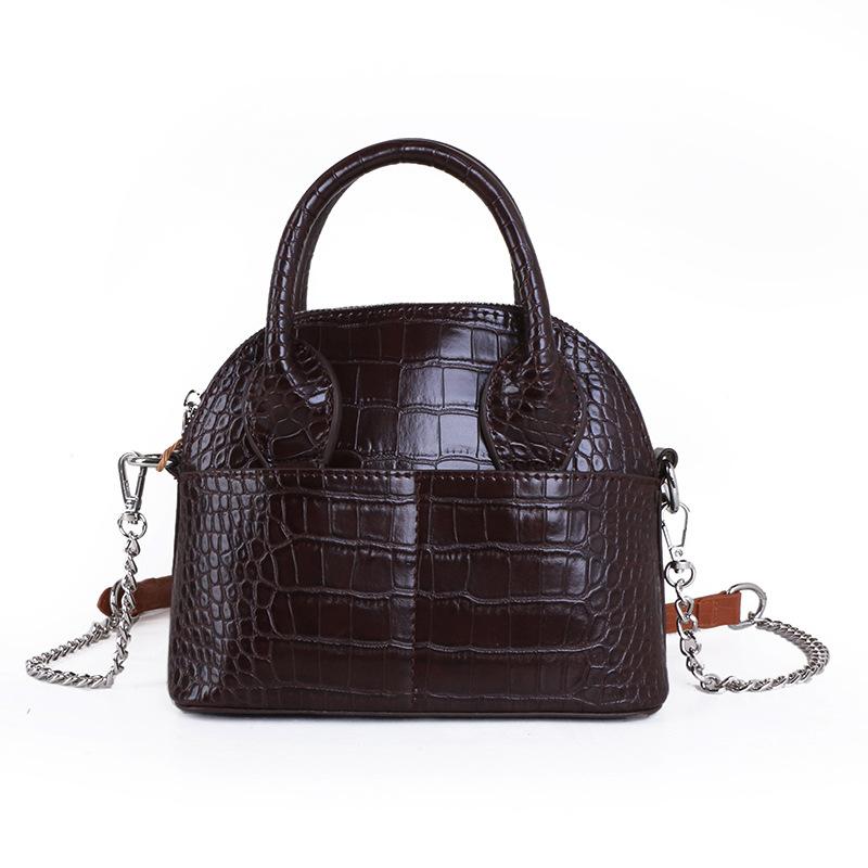 Bags Women'S Crocodile Pattern Handbags Shell Bags Chain Bags Crossbody Bags Niche Commuter Bags Women'S Bags