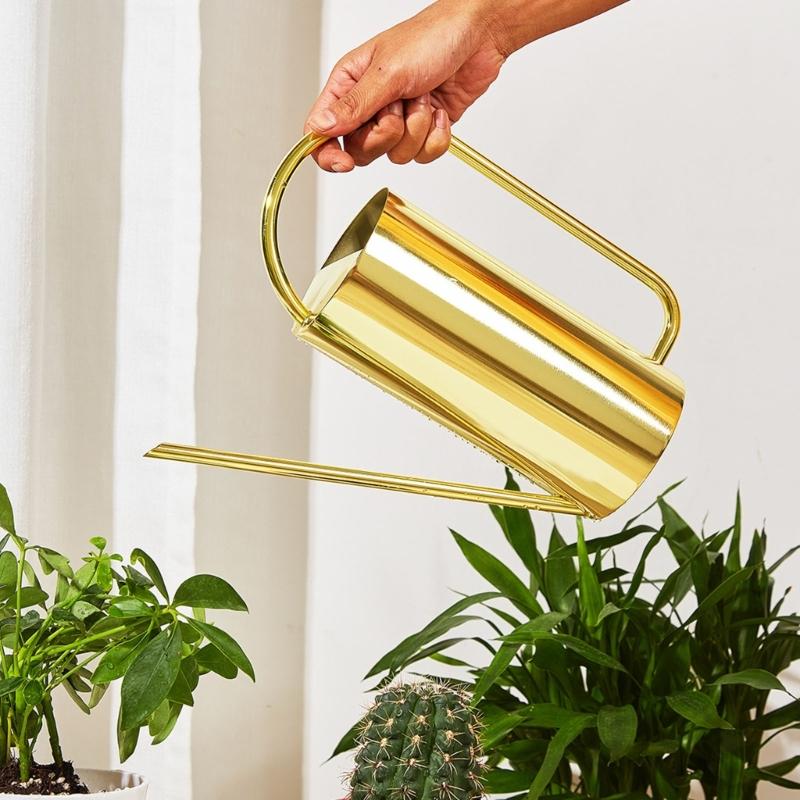 Efficient Watering Can for Houseplant 51oz Easy Grip Watering Pot with Long Spout for Home Succulents Planting Use