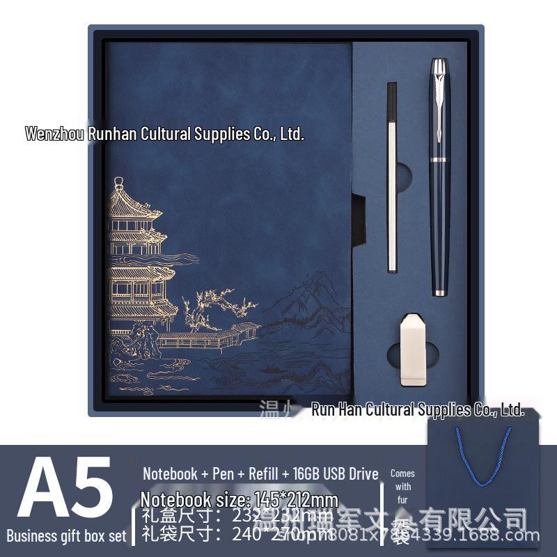 Chinese Style A5 Notebook: Cultural Creative Gift with High Aesthetic Appeal