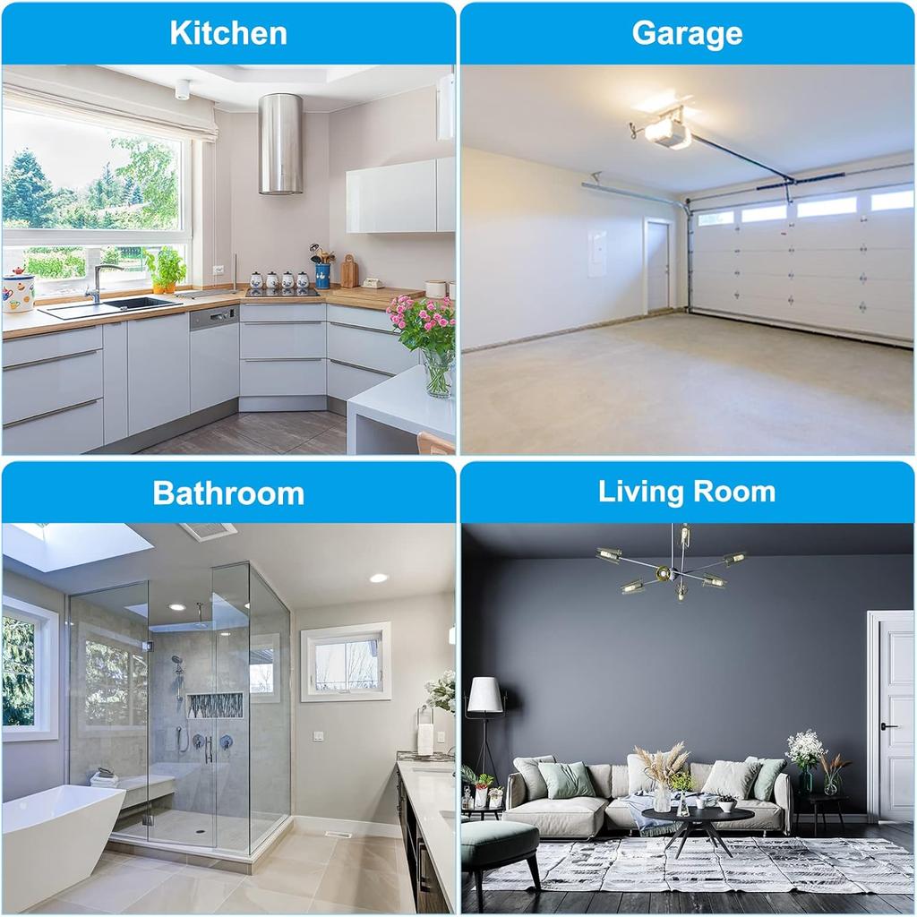 PATIKIL 3 Inch(about 7.6 cm)Pipe Connector Flange,2 Piece Pack Dryer Ventilation Wall Plate Square to Round Straight Duct Plate,For Air Heating