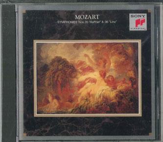 

CD MOZART SYMPHONIE ORCHESTER DES BAY Symphony No. 35 Haffner Symphony N FCCC50123 SONY Japan Classical Used