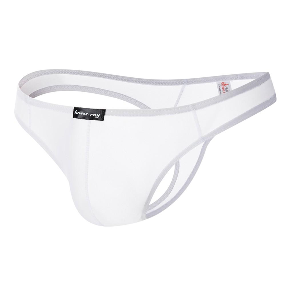 Lenjerie Bărbați Mătase de Gheață Lenjerie Sexy G-string Tang Chiloți
