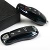Car Key Shell  Moonlight Blue Remote Control Fob Case Replacement for Porsche Panamera Boxster Macan Cayenne 718 911 Cayman