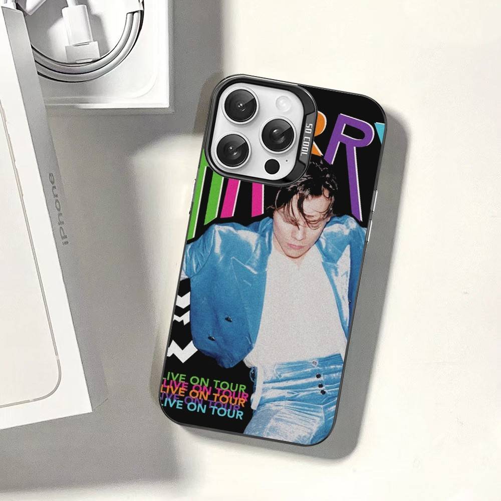 Pop Singer Harry Styles Colorful Phone Case For IPhone 17 16 15 14 13 12 11 Pro Max Plus Matte Cover