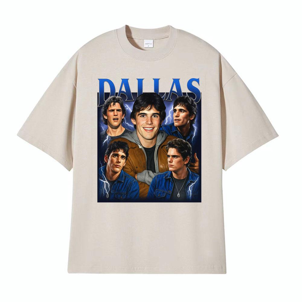 Limited Dallas Winston Vintage TShirt Men Women Fashion Casual Tshirts Comfort Oversized Loose Short Sleeve T Shirt Streetwear