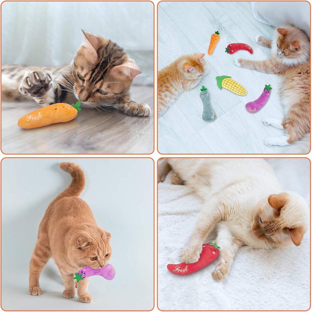 Catnip Toys, Cat Toys, Catnip Toys For Cats, Cat Toys With Catnip, Cat Toys For Indoor Cats, Interactive Cat Toy, Cat Chew Toy, Cat Pillow Toys