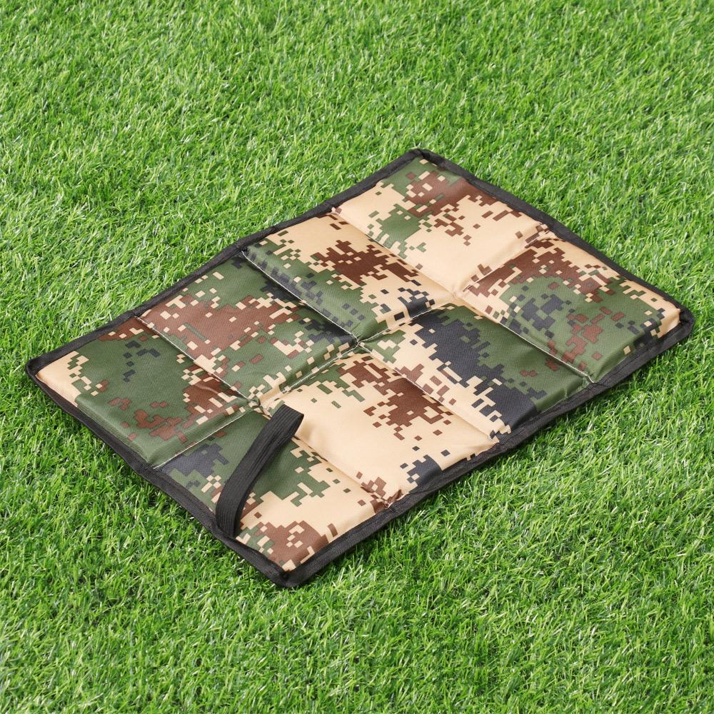 New Portable Oxford Cloth Hiking Small Seat Foam Sitting Pad Folding Camping Mat Beach Mats