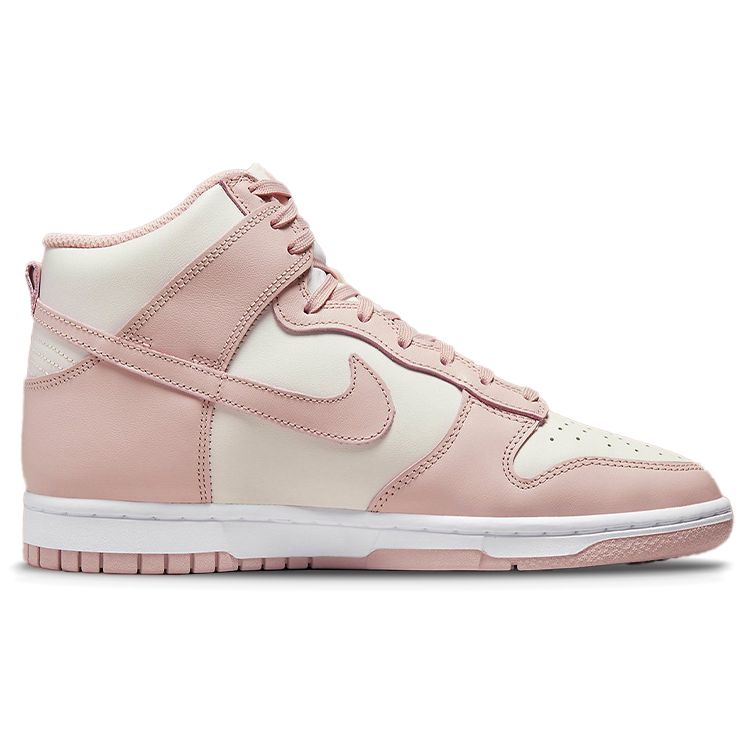 Nike Dunk High Pink Oxford Damen Sneakers Creme Phantomweiß DD1869-003