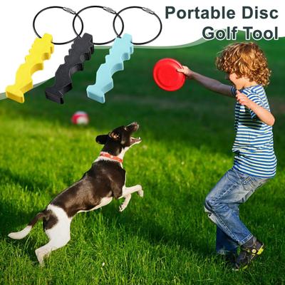 Disk Golf için Tamir Aleti 3D Baskılı Disk Golf Kenar Bakım Aleti Çizik Lekeleri Tamiri Parlatma için Spor Uçan Disk Aleti