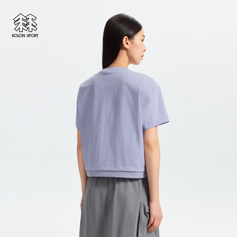 KOLON SPORT Women's Cooling UPF40+ Short Sleeve T-Shirt