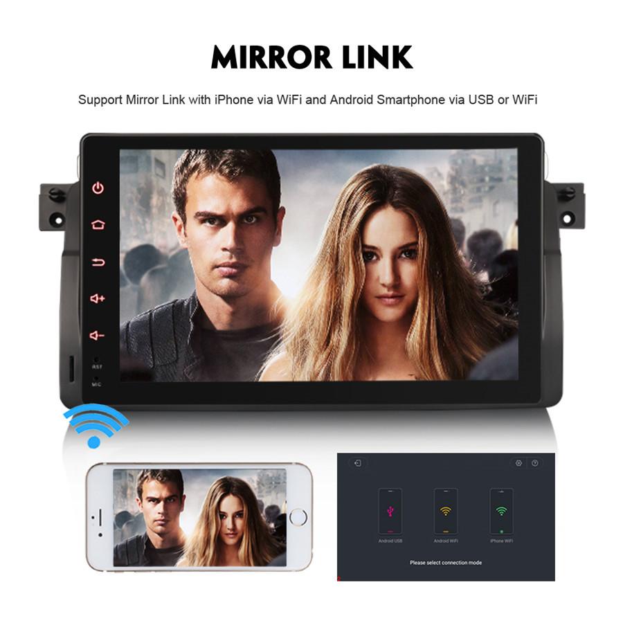 Car Stereo Kit For BMW E46 BMW 3 Series Hatchback / Hatchback 2001/2006-2005/02