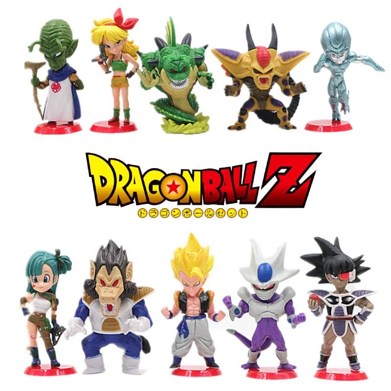 Dragon Ball Anime Character Model Toys High-quality Plastic Material