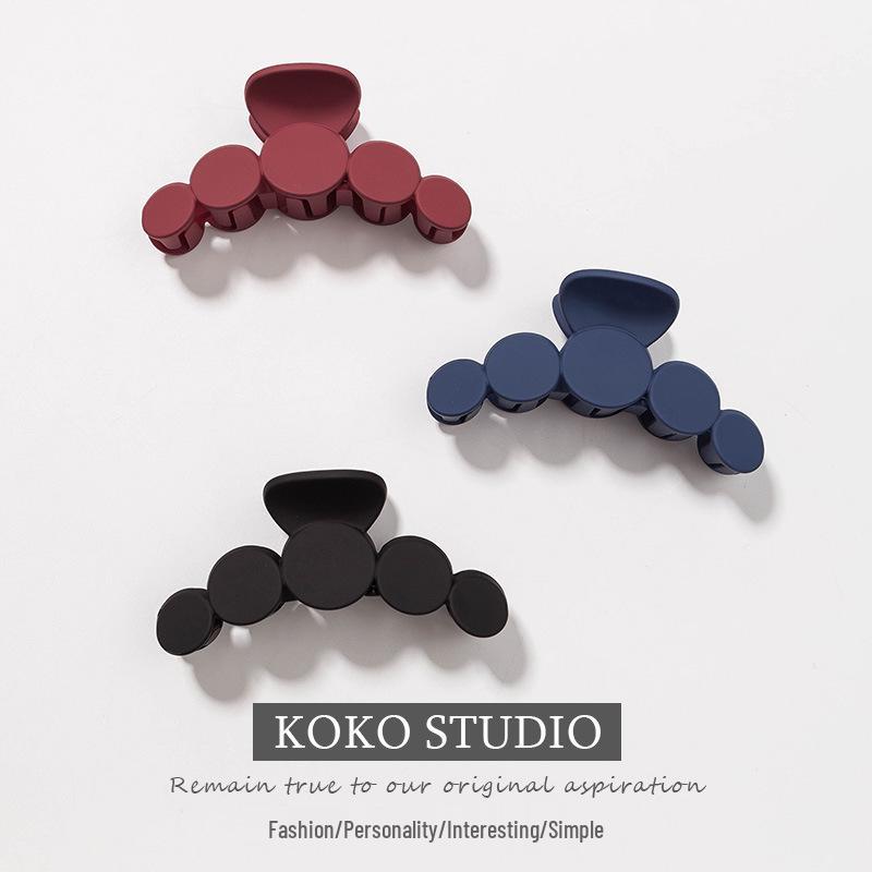 Korean Mori Girl Style Large Hair Claw Clip – Elegant Adult Headwear